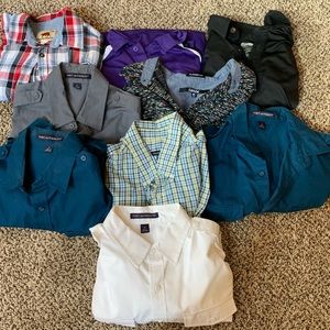 Men’s S/M collared shirt lot!